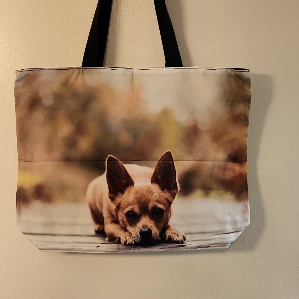 NEW- Tote Bag - Shoulder Bag- CHIHUAHUA